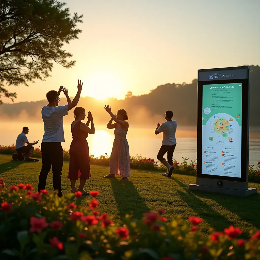 Professional team collaboration